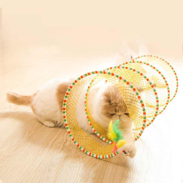 Why Your Furry Friends Deserve the Foldable Pet Tunnel Storage Toy