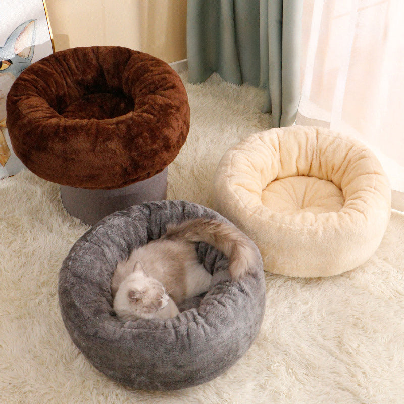 Why Your Pet Deserves the Best: Introducing the Pet Plush Donut Bed