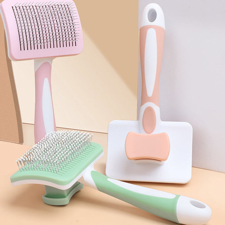 The Ultimate Self-Cleaning Slicker Pet Grooming Brush