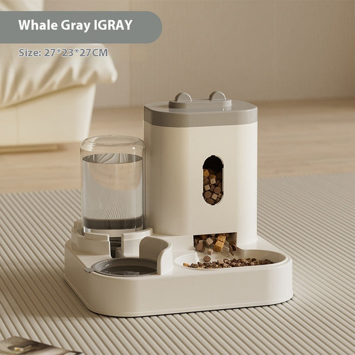 The Ultimate Pet Automatic Feeding and Water Bowl